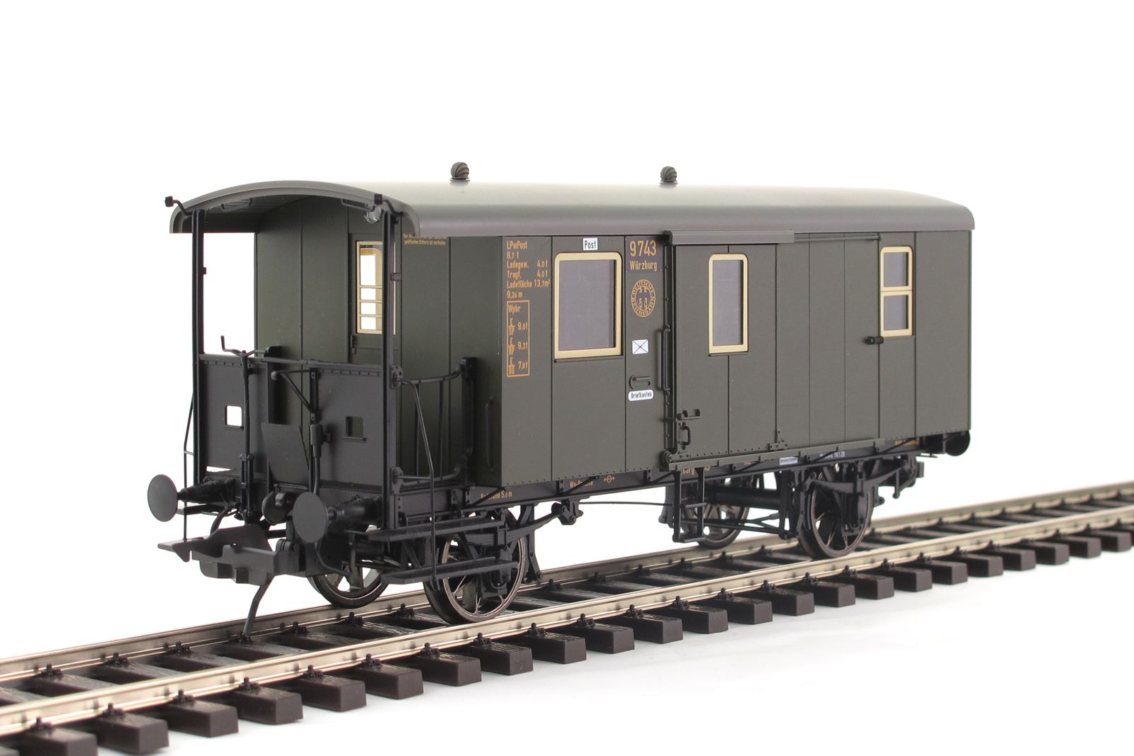 Lenz 41146-04 - Post/Gepäckwagen PwPostL Bay 06, D