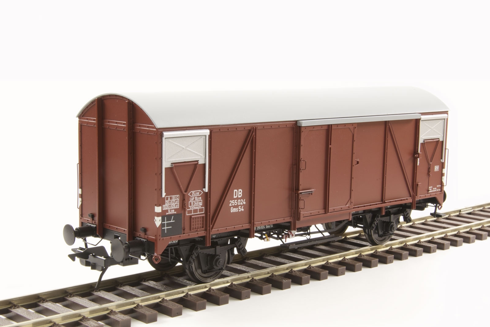 Lenz 42234-01 - Güterwagen Gms 54 (PVC-Dach), DB,