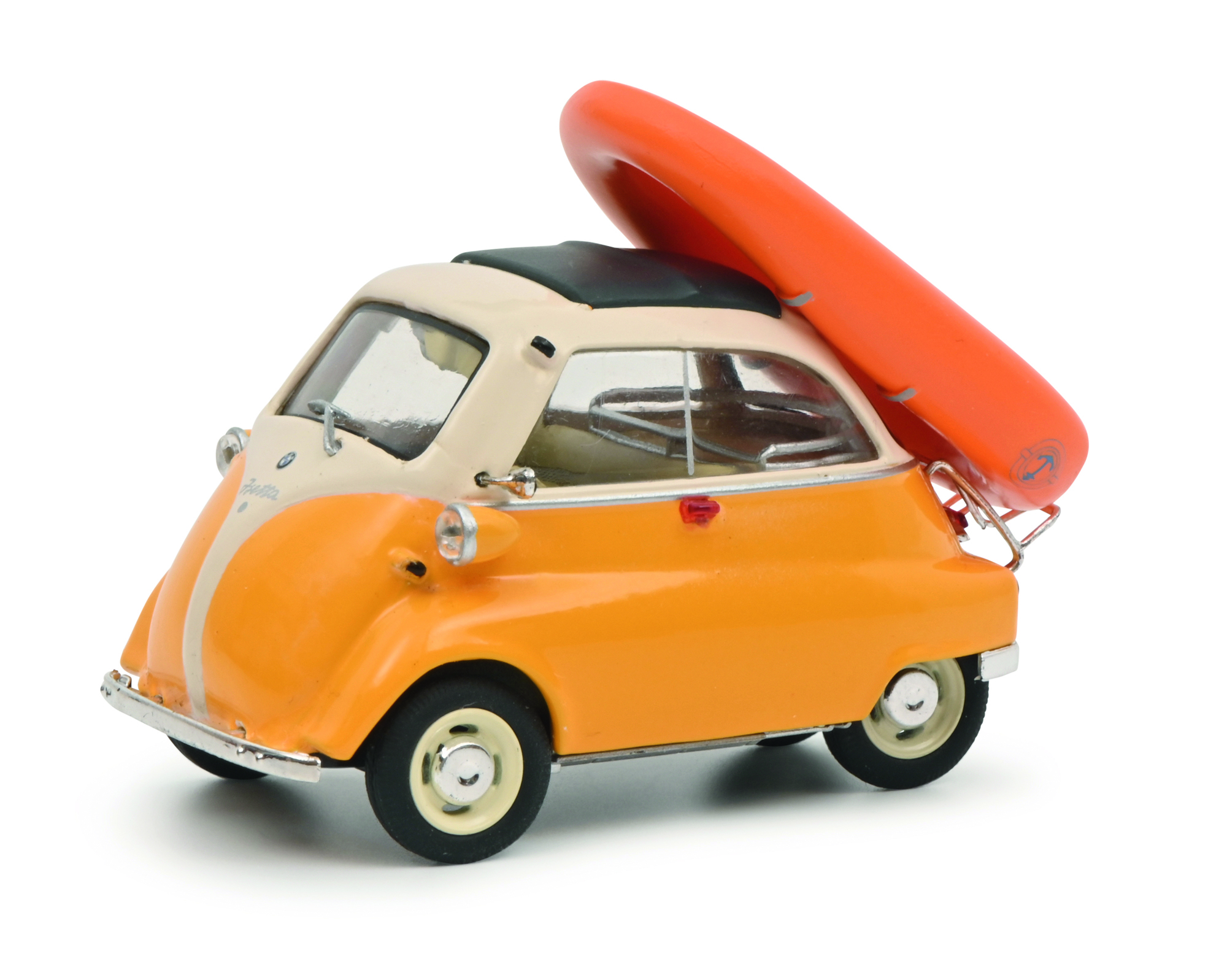 Schuco 450376700 - BMW Isetta+Schlauchboot 1:43